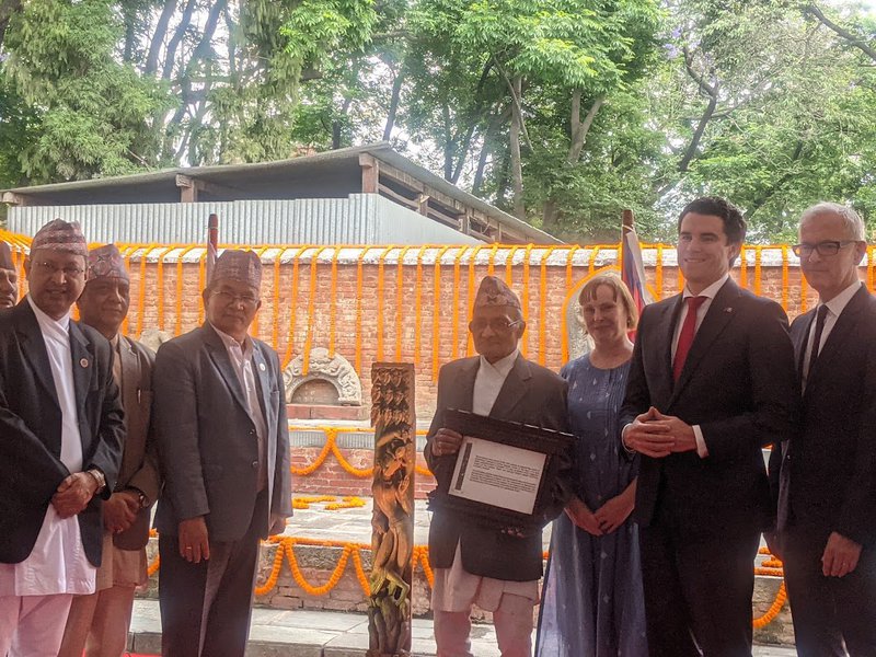 Patan program handing over.jpg