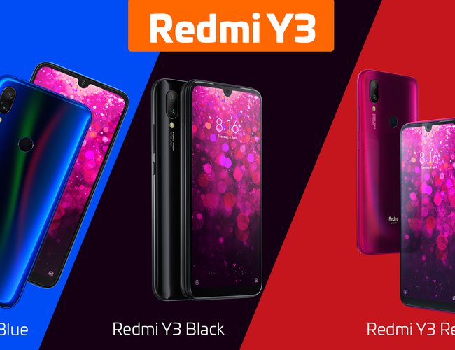 xiaomi redmi y3 with 32mp