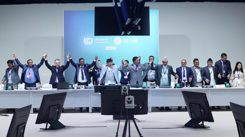 Prachanda in cop 28 .jpg