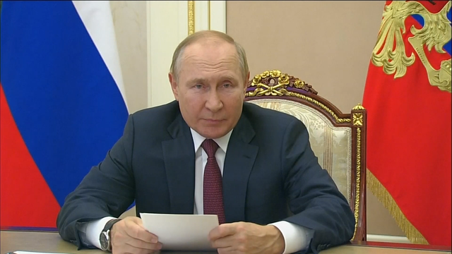 Putin Shifts Blame For Responsibility Of Terror Attack