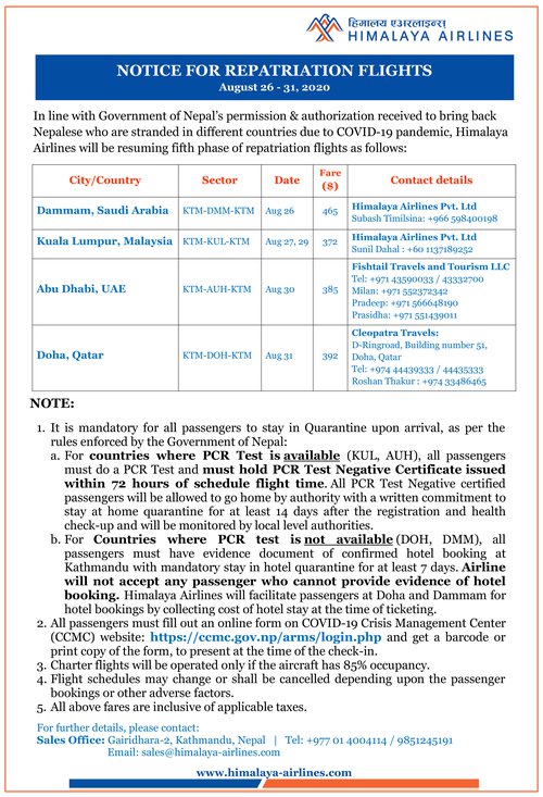 Repatriation Flights 2020 - H9 Notice Aug 26 - 31, 2020 English.jpg