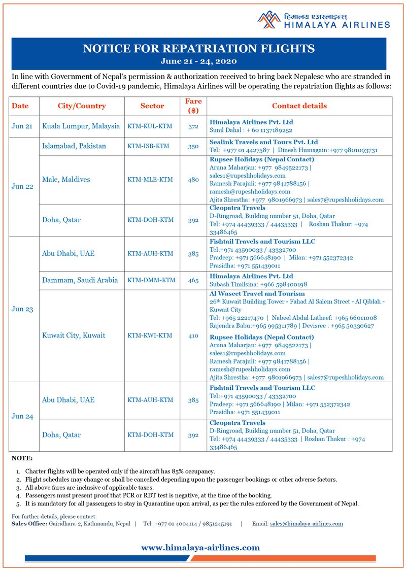 Repatriation Flights 2020 - H9 Notice Jun 21-24 - English.jpg