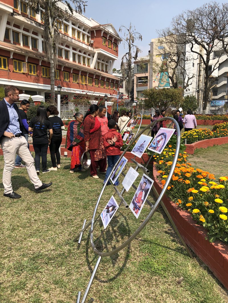 The Trailblazers - a photo exhibition about women in Nepal who defied gender stereotypes by excelling in areas traditionally not occupied by women..JPG