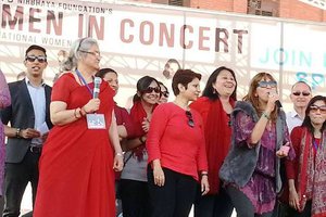 Three UN agencies presented concert
