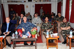 U.S. Admiral Locklear left Nepal