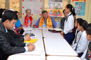 U.S. Ambassador Visits USAID Relief Operations in Sindhupalchowk