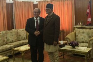 UK Envoy Pays Farewell Call On PM