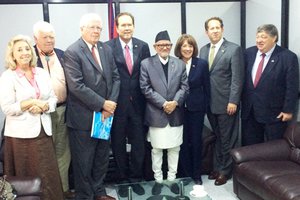US Lawmakers Calls On Prime Minister Koirala