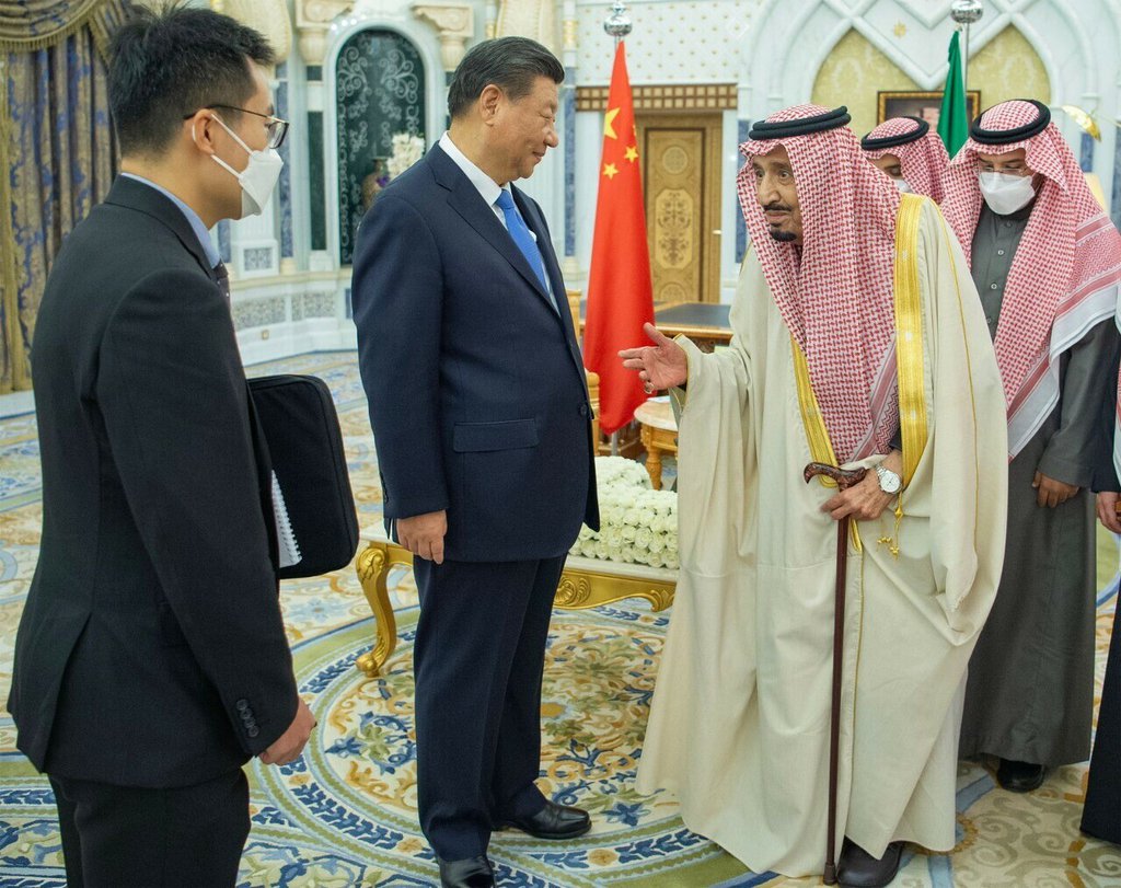 visit of chinese president to saudi arabia
