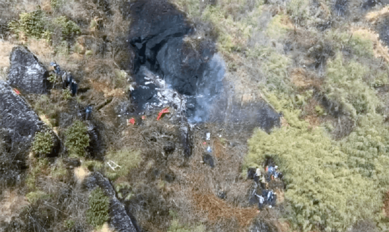 helicopter crashed in Taplejung.png